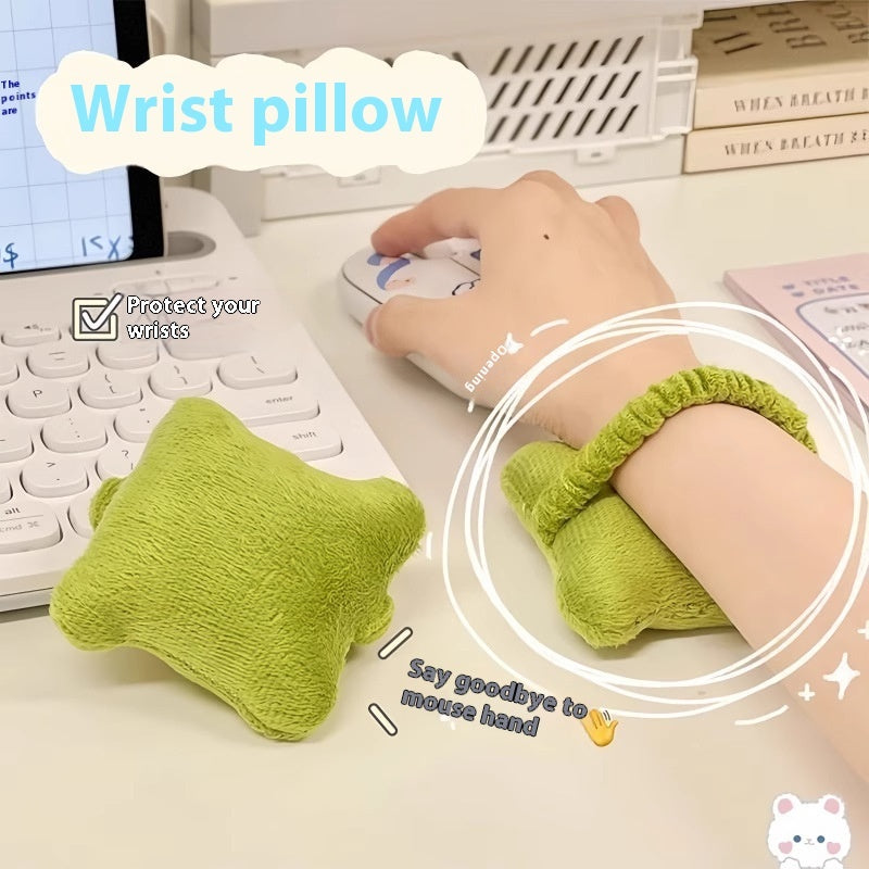 Wrist Protector Mouse Pad Mini Pillow Keyboard Typing Anti-wear