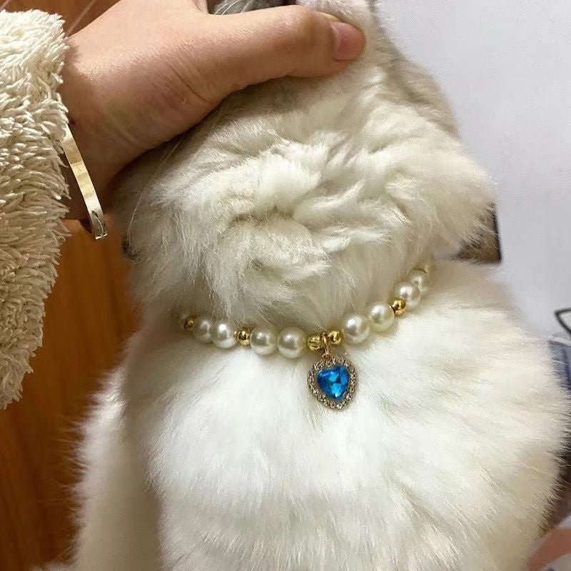 Popular Internet Celebrity Cat Pearl Necklace