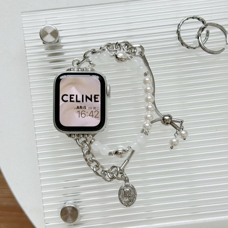 IWatchS10Ultra8 Generation 976543 Watch Band Classic Style Opal Chain Female