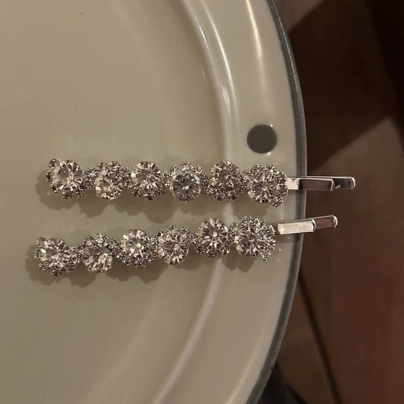Bang Side Clip Crystal Rhinestone Sweet Cool Fairy Temperamental Side Clip