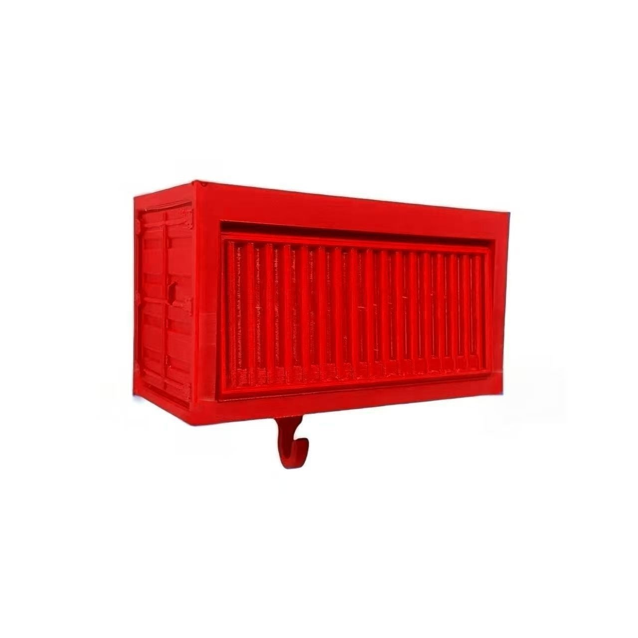 Solid Color Simple Wall-mounted Garage Key Hook Pendant