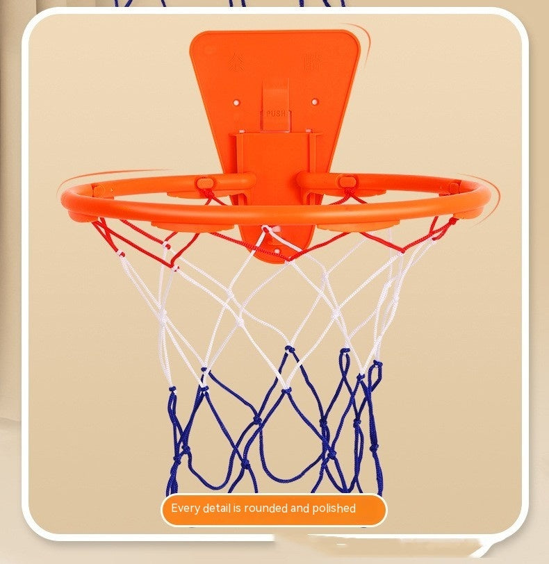 Indoor Basketball Hoop Household Air-free Wall-mounted