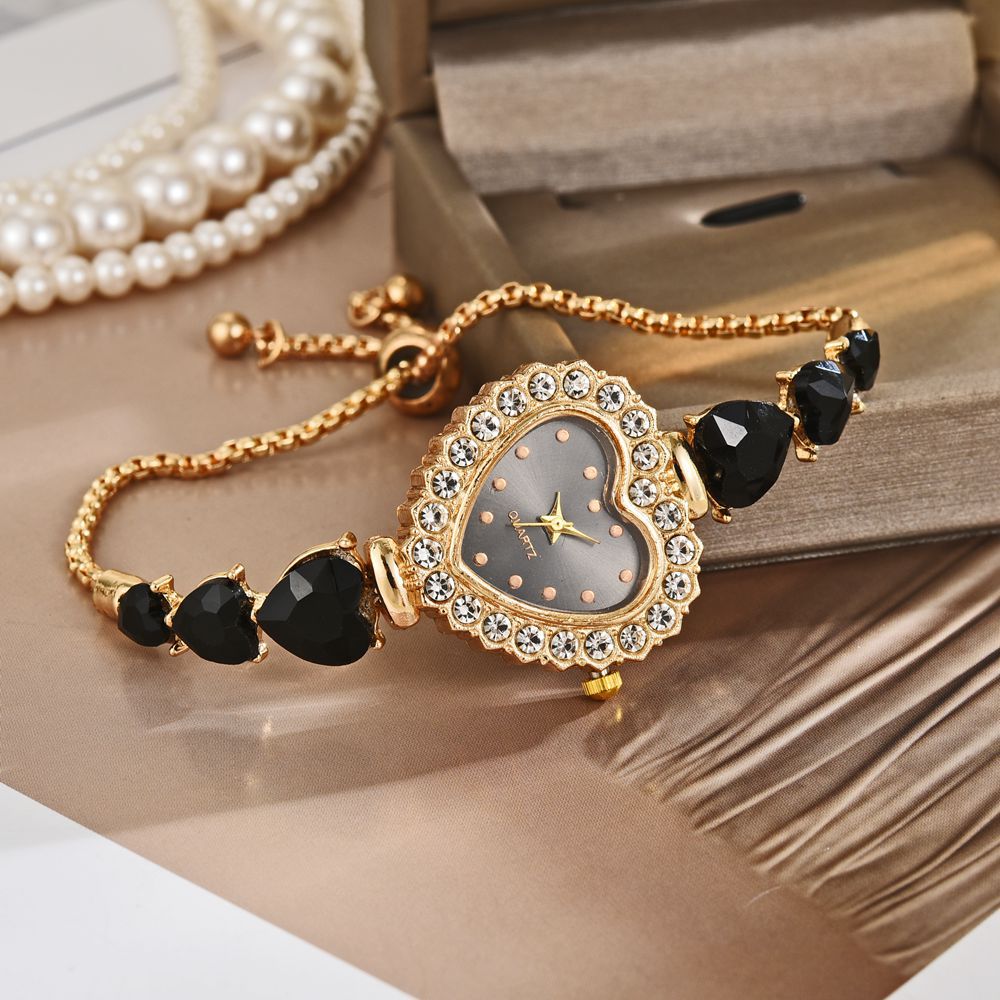Exquisite Cute Heart Shape Quartz Watch Casual