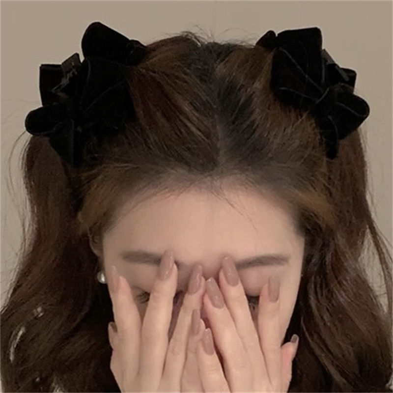 Cute Leopard Bow Barrettes Exquisite High-grade Bang Clip Accessories