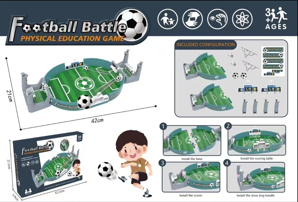Children's Educational Double Competitive Large Football Station