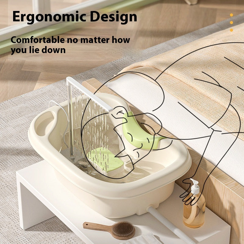 Home women/men Lying In Bed Shampoo Pots