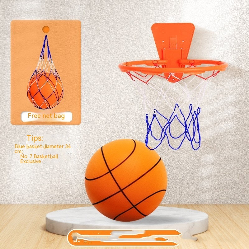 Indoor Basketball Hoop Household Air-free Wall-mounted