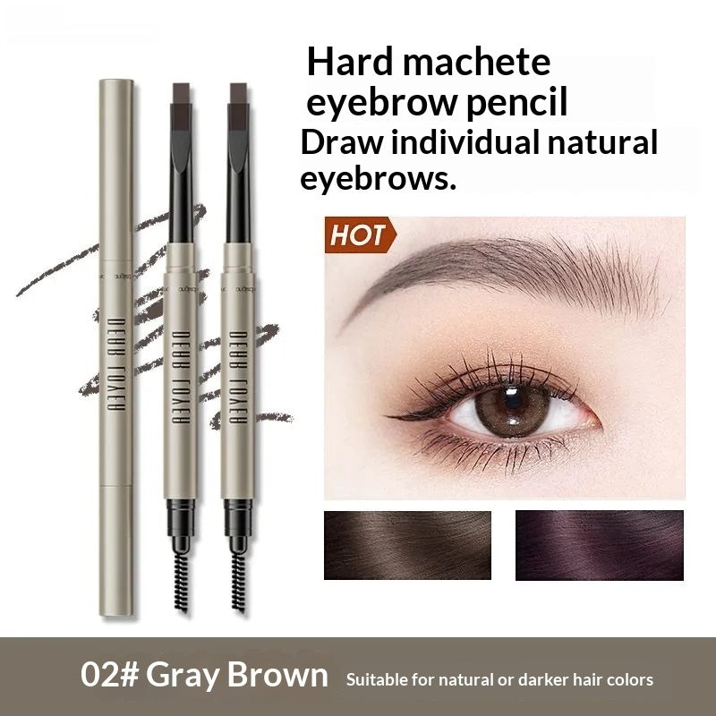 Studio-grade eyebrow Pencil With A Natural Wood Finish Waterproof And Smudge-proof