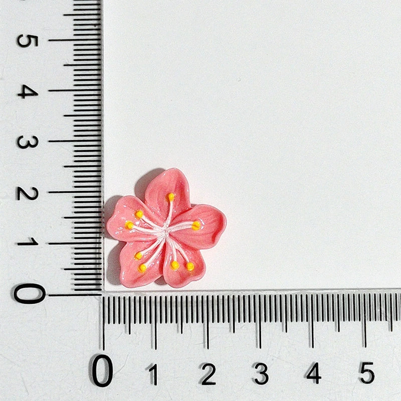 3D Cherry Blossom Bumper Stickers Cover Scratches