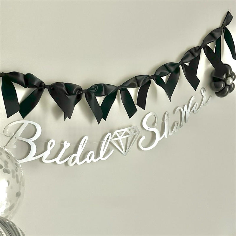 INS Same Bow Ribbon Latte Art