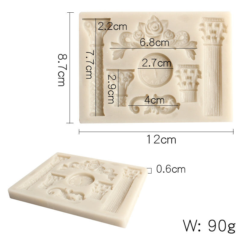 Fondant Chocolate Silicone Mold