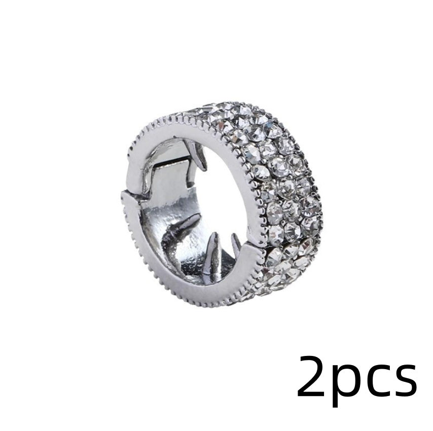 Round Metal Hair Clip Fringe Hairpin