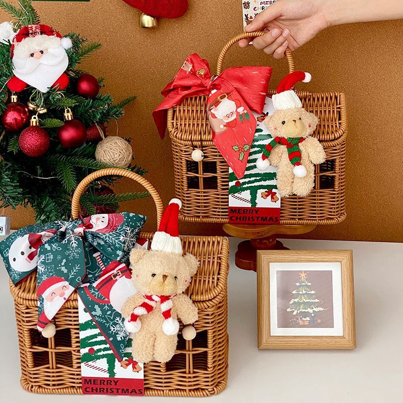 Practical Portable Basket Empty Box Christmas Eve Gift Box