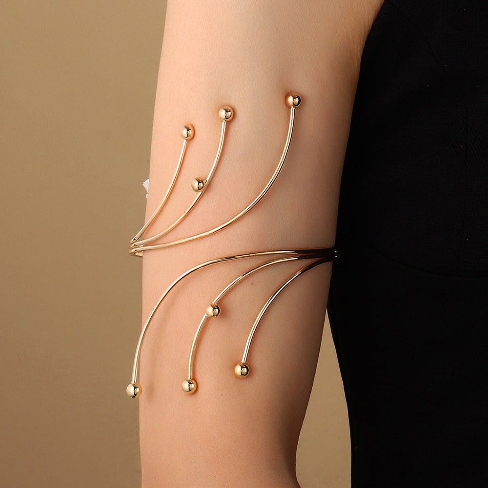 Women's Open Arm All-match Exaggerated Bracelet