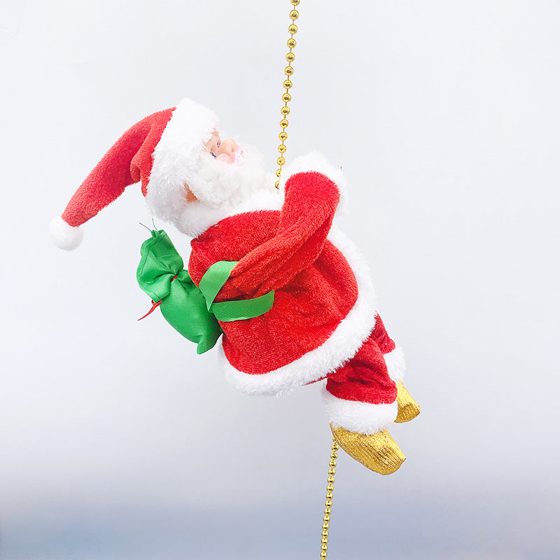 Santa Claus Climb Doll Toys Decorations