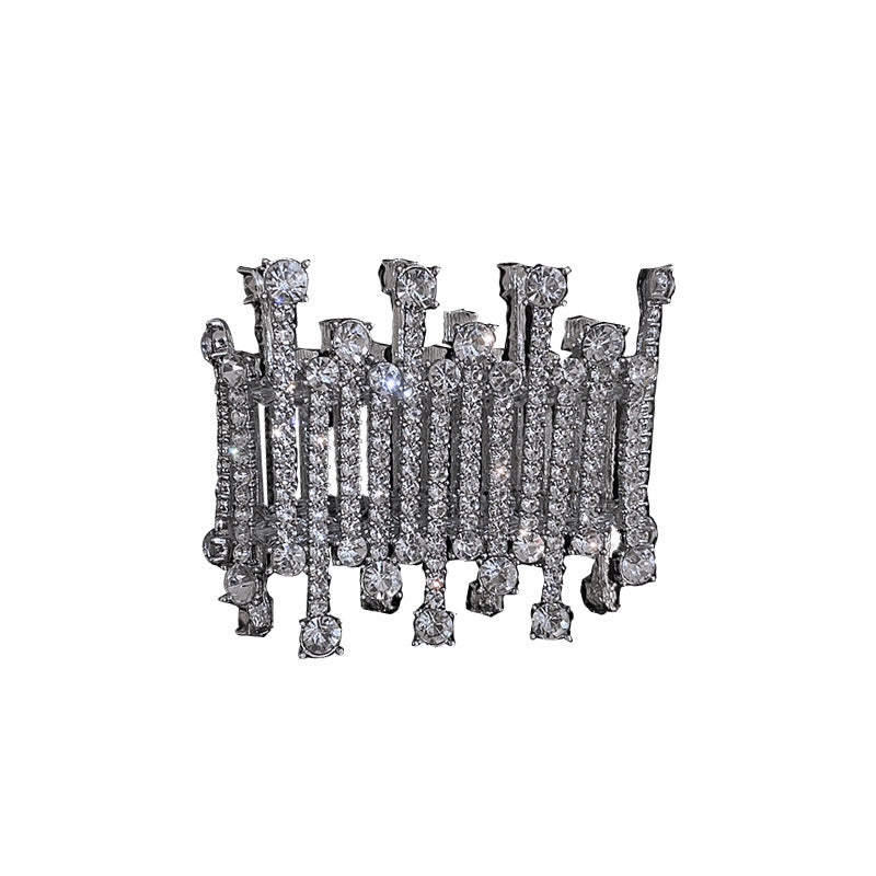 Diamond Crystal Bracelet Heavy Industry Rhinestone High Sense