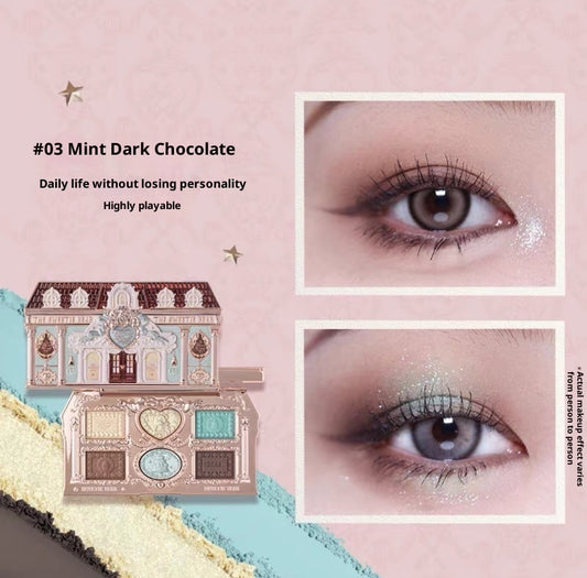 Original Flower Knows Sweetheart Bear Eyeshadow Palette Matte Shimmer Easy To Use [AUTHENTIC PRODUCT]