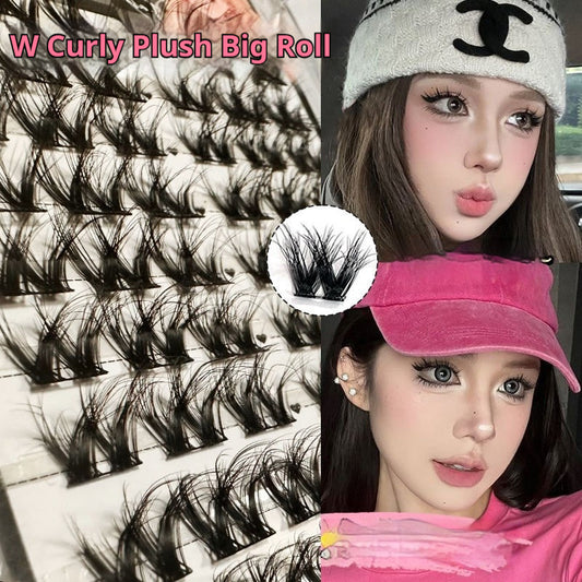 5D Thick Steamed Rolls Lazy Eyelash