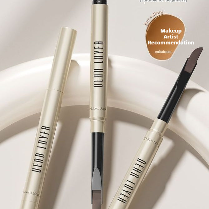 Studio-grade eyebrow Pencil With A Natural Wood Finish Waterproof And Smudge-proof