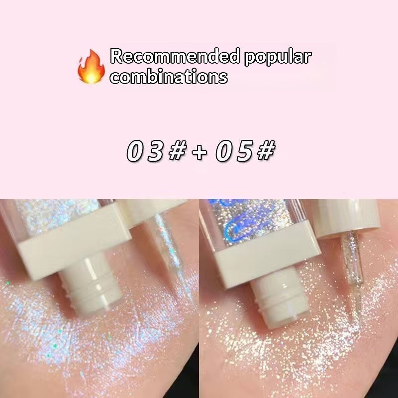 Little Bear Liquid Eyeshadow With Little Bear Glitter And Shimmer Powder