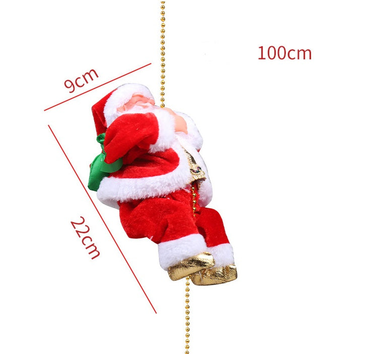 Santa Claus Climb Doll Toys Decorations
