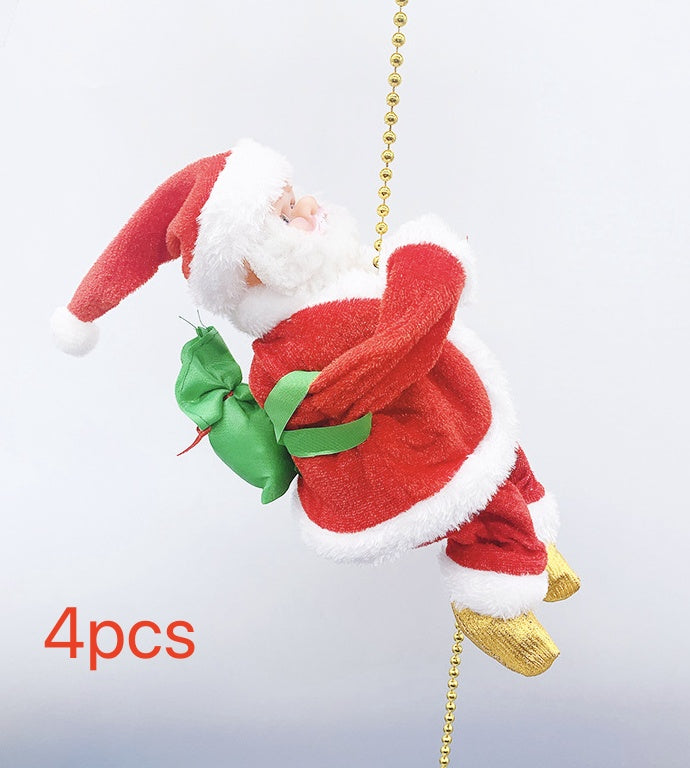 Santa Claus Climb Doll Toys Decorations