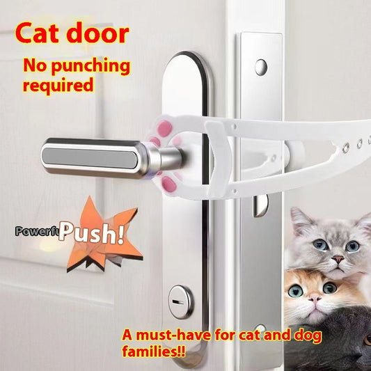 Pet Fence Cat Access Door Ventilation Punch-free