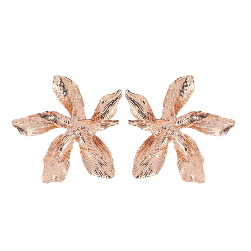 Fashion European And American Style Floral Ladies Earrings