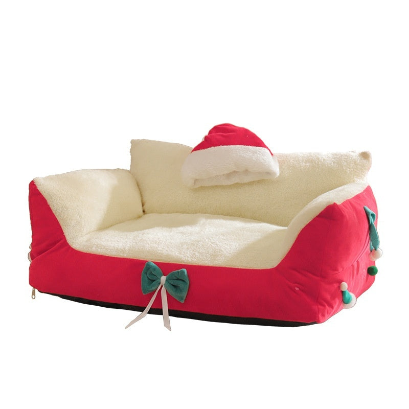 Cat Nest Winter Warm Removable Washable Plus-sized Four Seasons