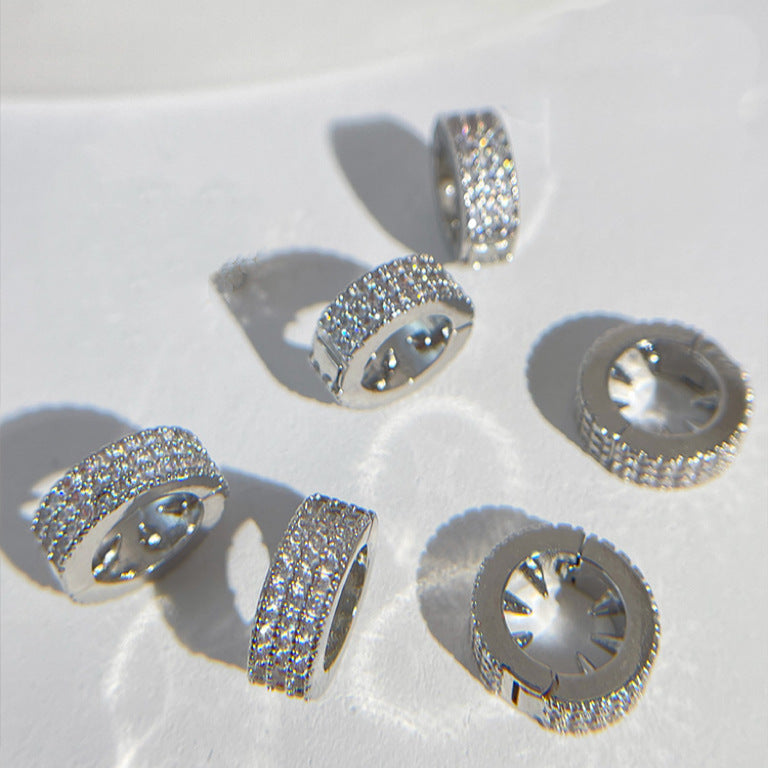 Round Metal Hair Clip Fringe Hairpin