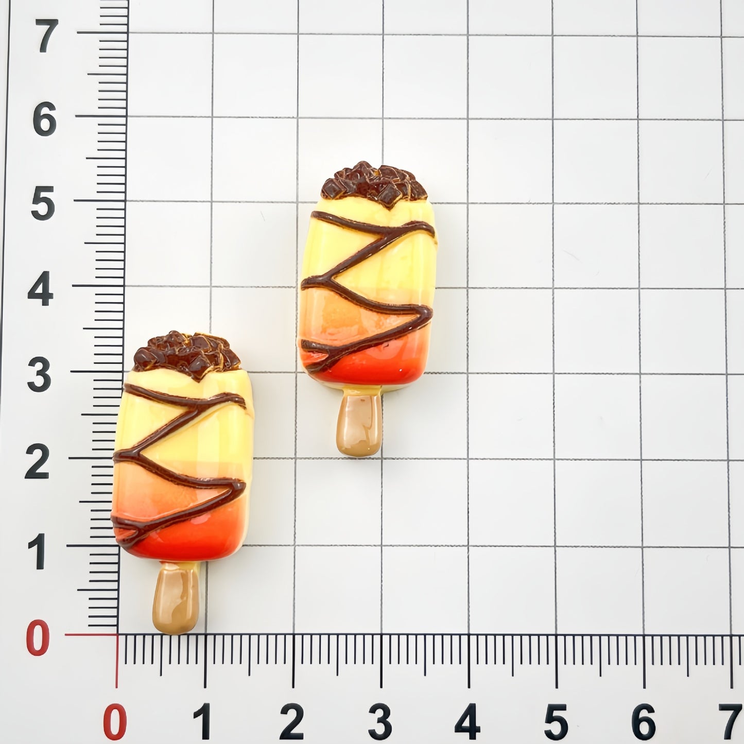 Small Ice Cream Resin Accessories Diy Cream Glue Barrettes Refridgerator Magnets