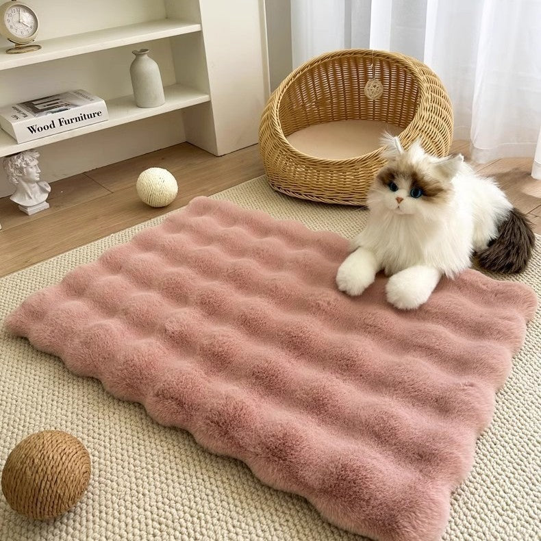 Plush Winter Warm Thickening And Wear-resistant Floor Mat Cat Nest