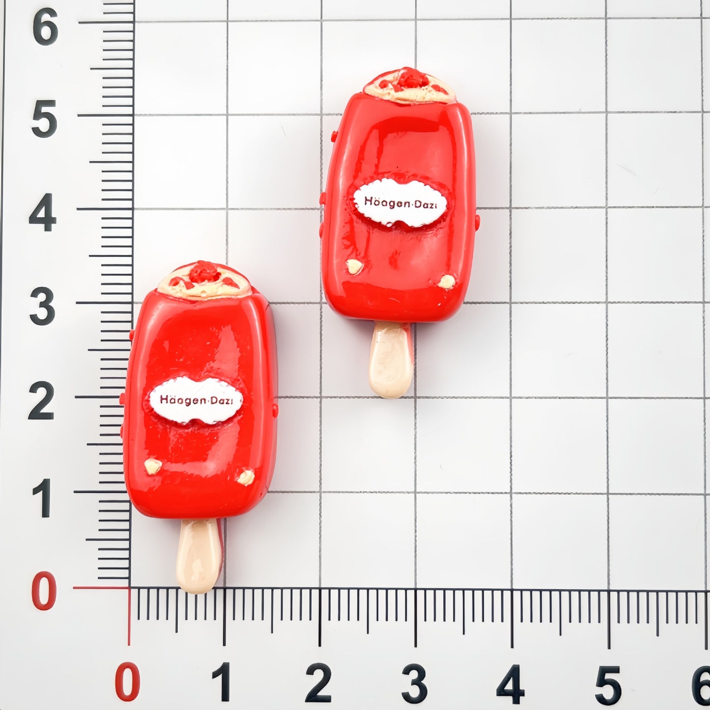 Small Ice Cream Resin Accessories Diy Cream Glue Barrettes Refridgerator Magnets