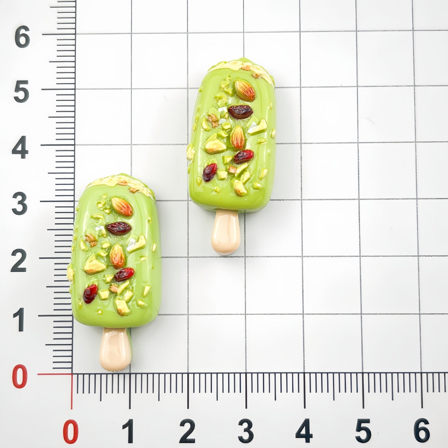 Small Ice Cream Resin Accessories Diy Cream Glue Barrettes Refridgerator Magnets