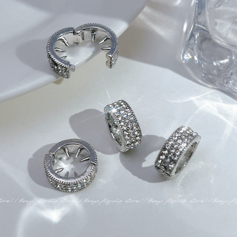 Round Metal Hair Clip Fringe Hairpin