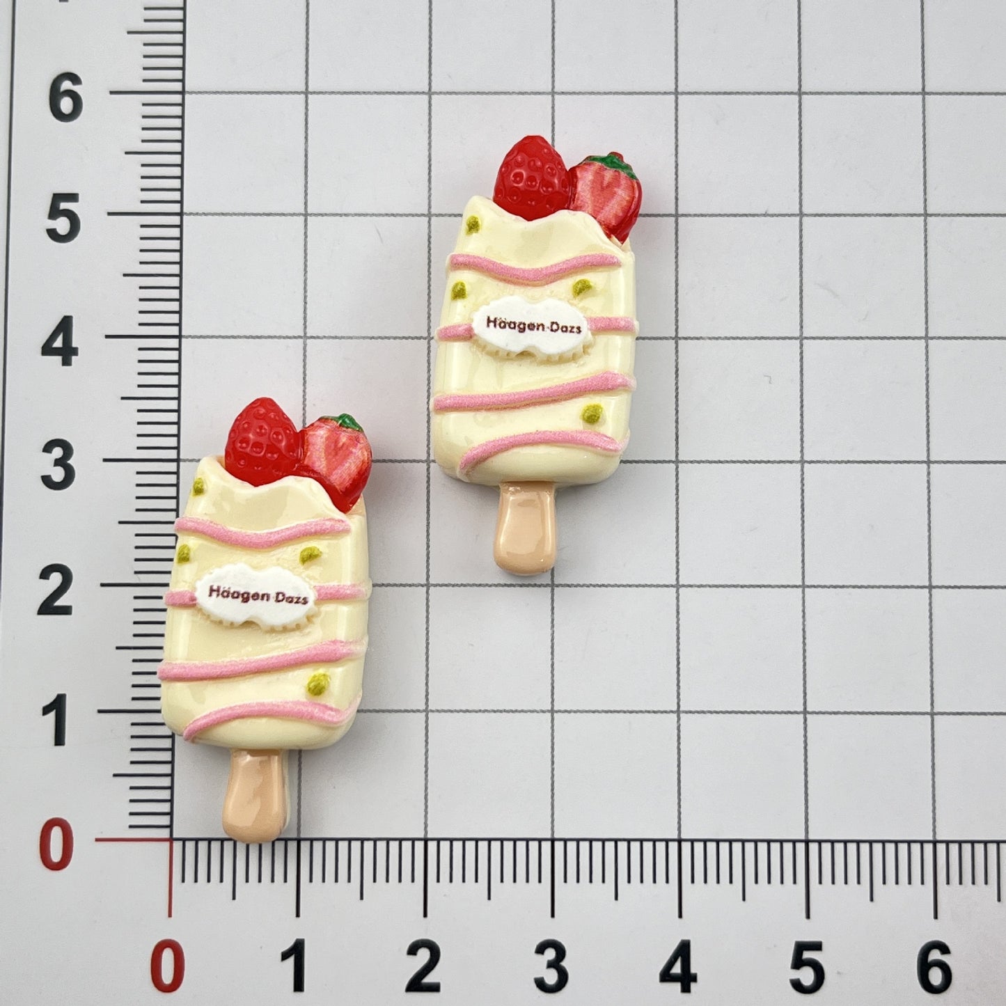 Small Ice Cream Resin Accessories Diy Cream Glue Barrettes Refridgerator Magnets