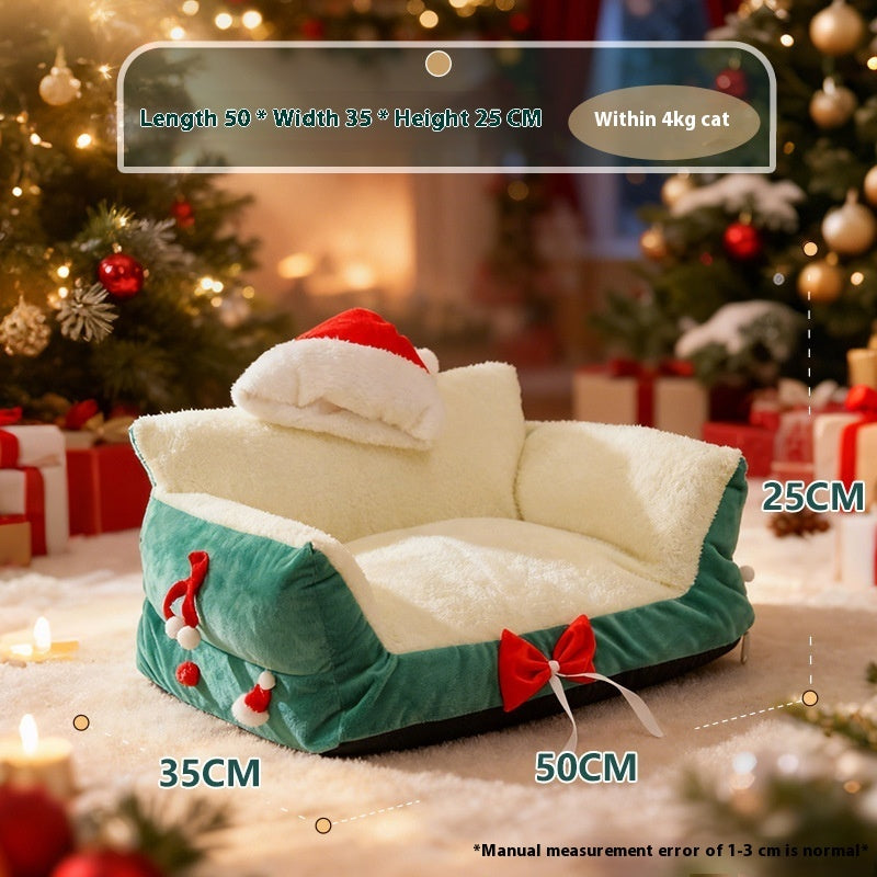 Cat Nest Winter Warm Removable Washable Plus-sized Four Seasons