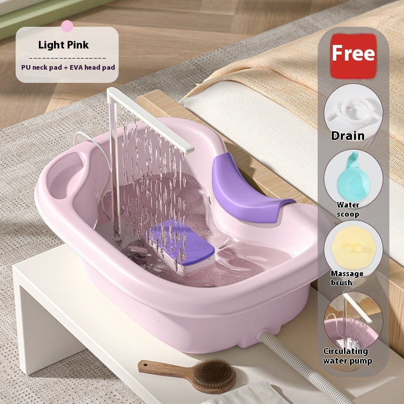 Home women/men Lying In Bed Shampoo Pots