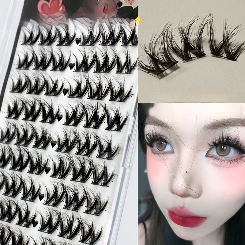 5D Thick Steamed Rolls Lazy Eyelash