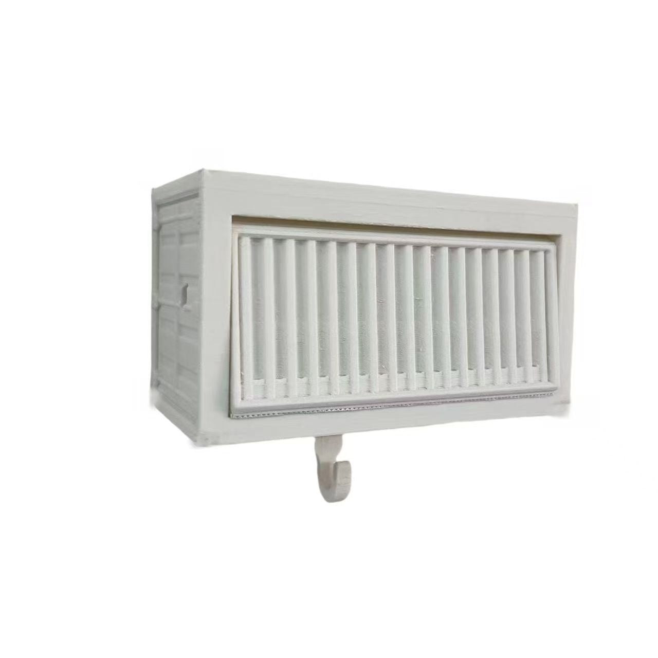 Solid Color Simple Wall-mounted Garage Key Hook Pendant