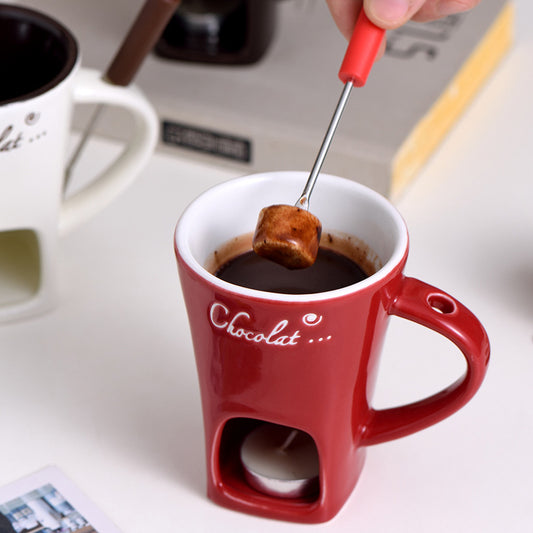 Ceramic Chocolate Cup Hot Pot Stove