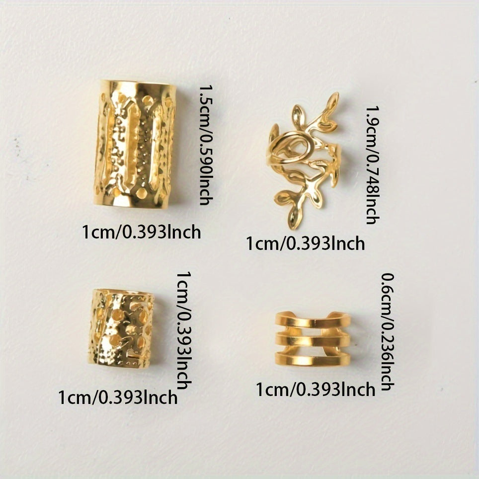 40pcsDIY Wig Dreadlocks Ornament Accessories