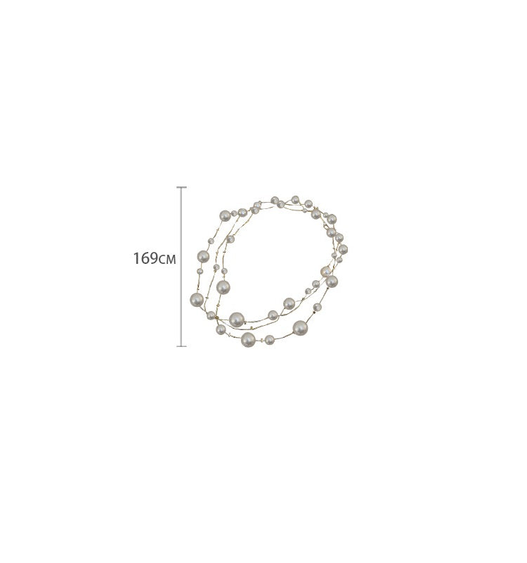 Temperament, Court Style, Minority Design, Collarbone Chain, Delicate And Gentle Sweater Chain
