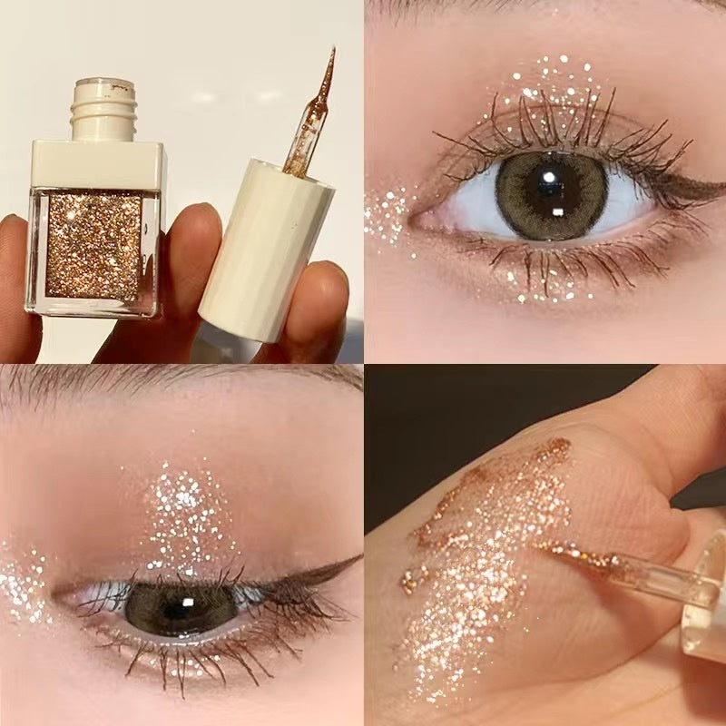 Little Bear Liquid Eyeshadow With Little Bear Glitter And Shimmer Powder