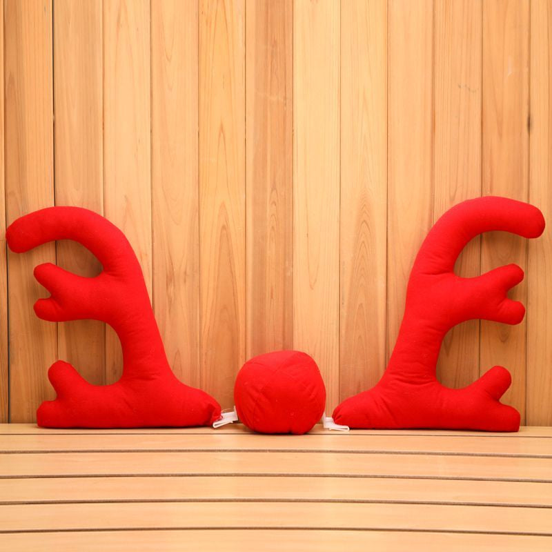 Christmas Deer Antlers 4S Store Exhibition Car Decoration