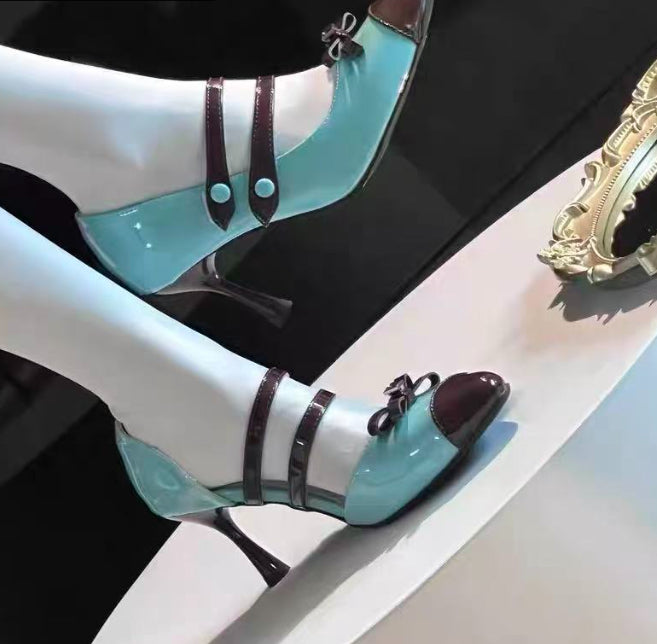 Elegant Womens Side-cut-out High Heels