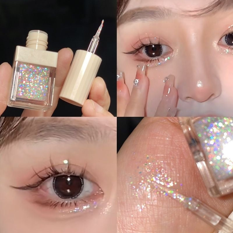 Little Bear Liquid Eyeshadow With Little Bear Glitter And Shimmer Powder