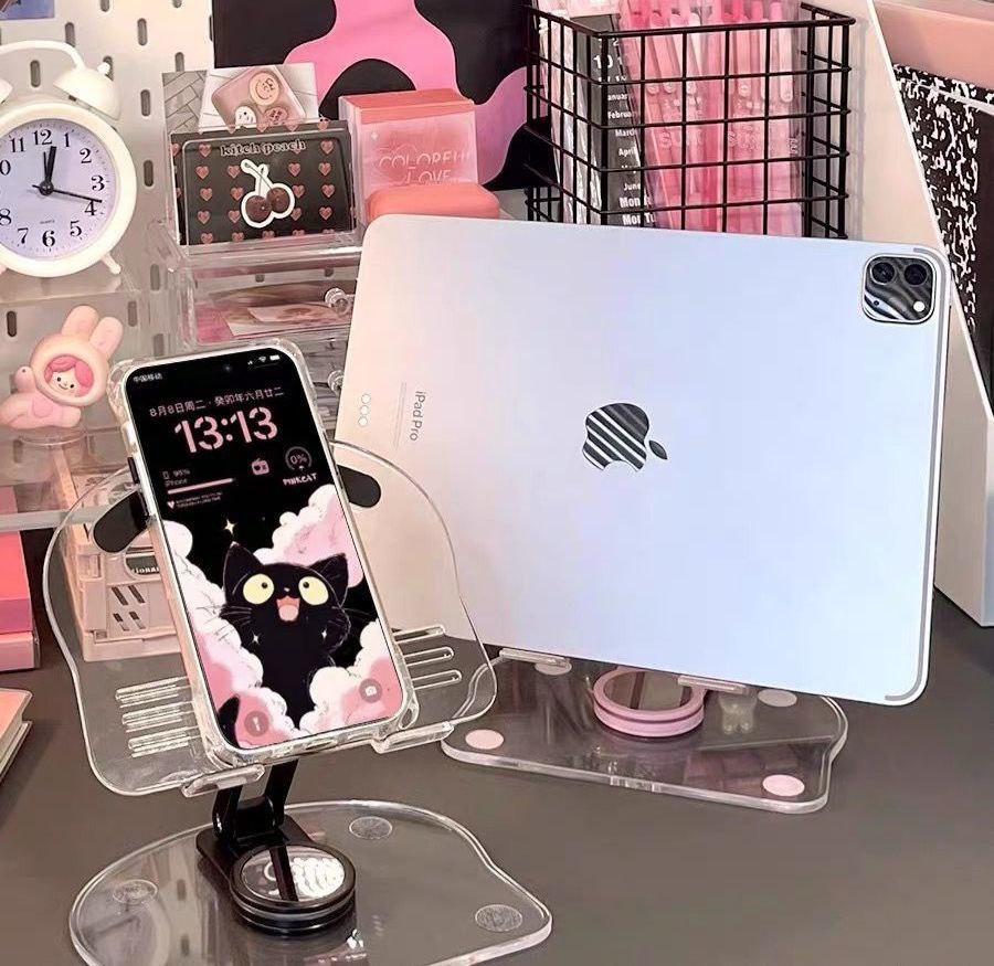 New Hot Acrylic Tablet Support Desktop Rotating Foldable Lazy Non-slip