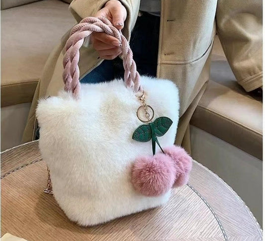 Chain Diagonal Bucket Bag Portable Fashion